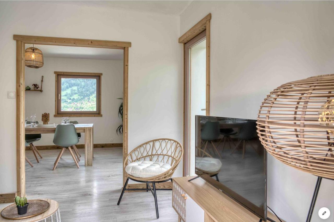 Chalet Mirador Appartement Vue Panoramique Situe A 25 Kms De Chamonix Saint-Gervais-les-Bains Exterior photo