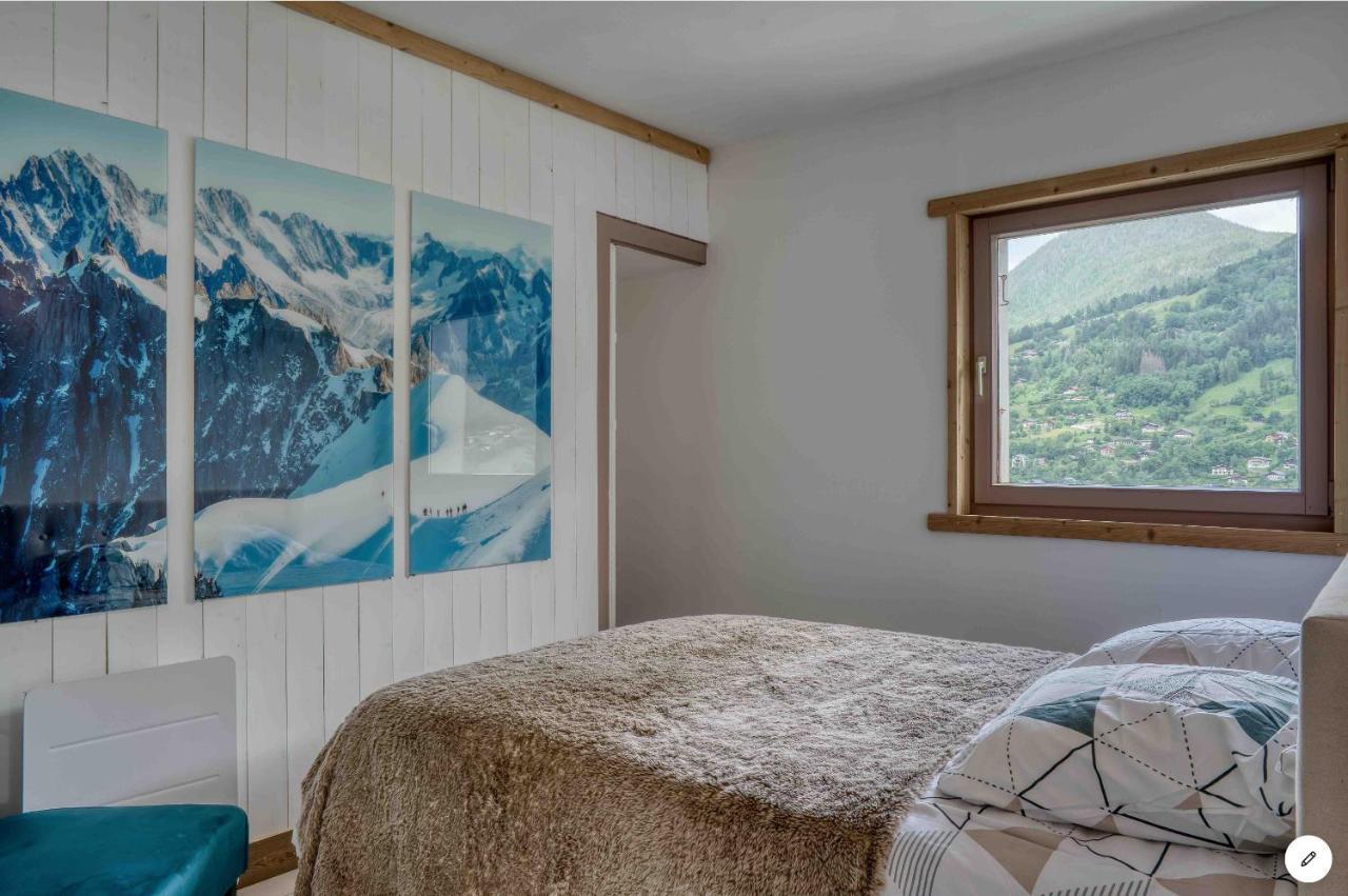 Chalet Mirador Appartement Vue Panoramique Situe A 25 Kms De Chamonix Saint-Gervais-les-Bains Exterior photo